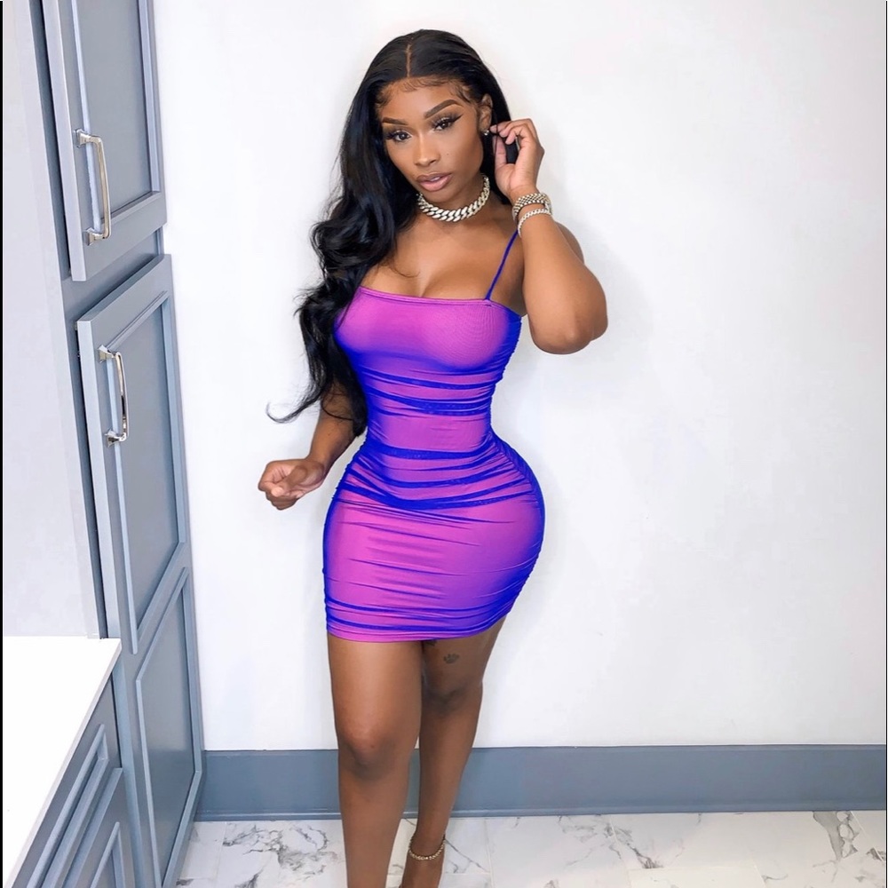 ‘Big Drip’ Dress 💜💙